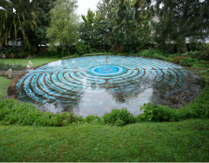 St Columbias Labyrinth Auckland